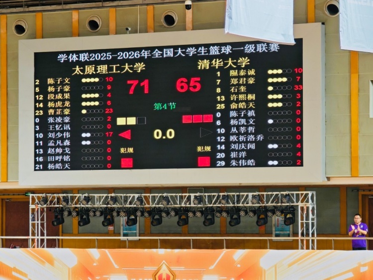太原理工14年后再登顶 曹芷豪23分率队击败清华夺冠 太原理工14年后再登顶 曹芷豪23分率队击败清华夺冠